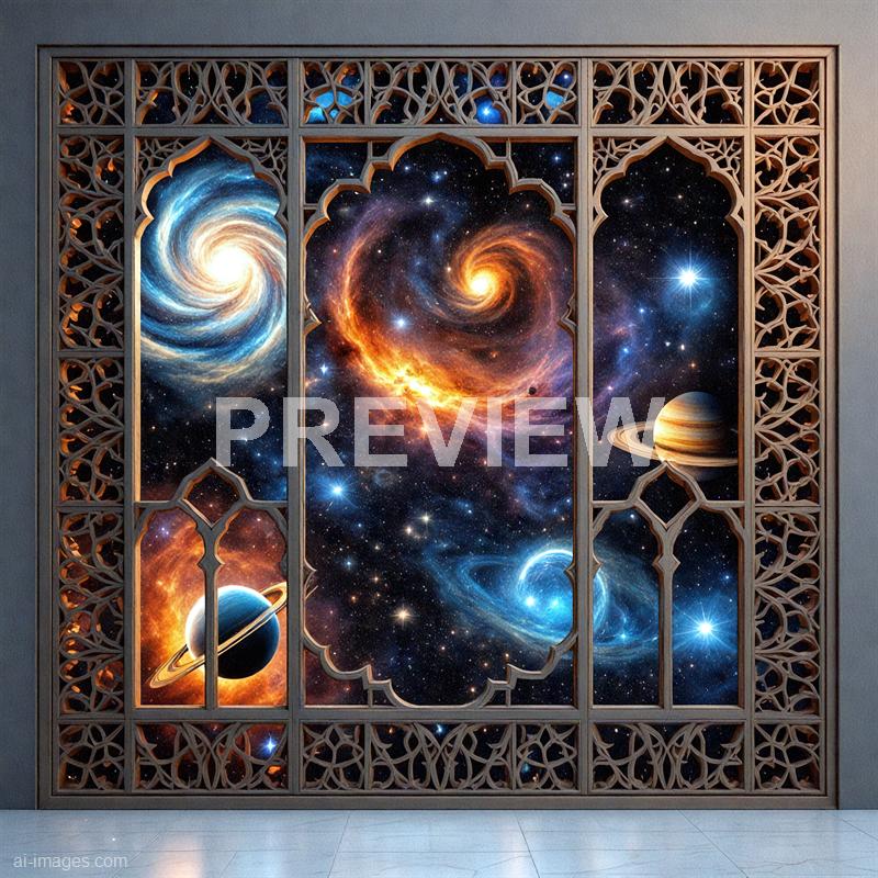 14404 - a-window-to-the-cosmos-a-3d-islamic-mashrabiya-each-o_250705165412_00001